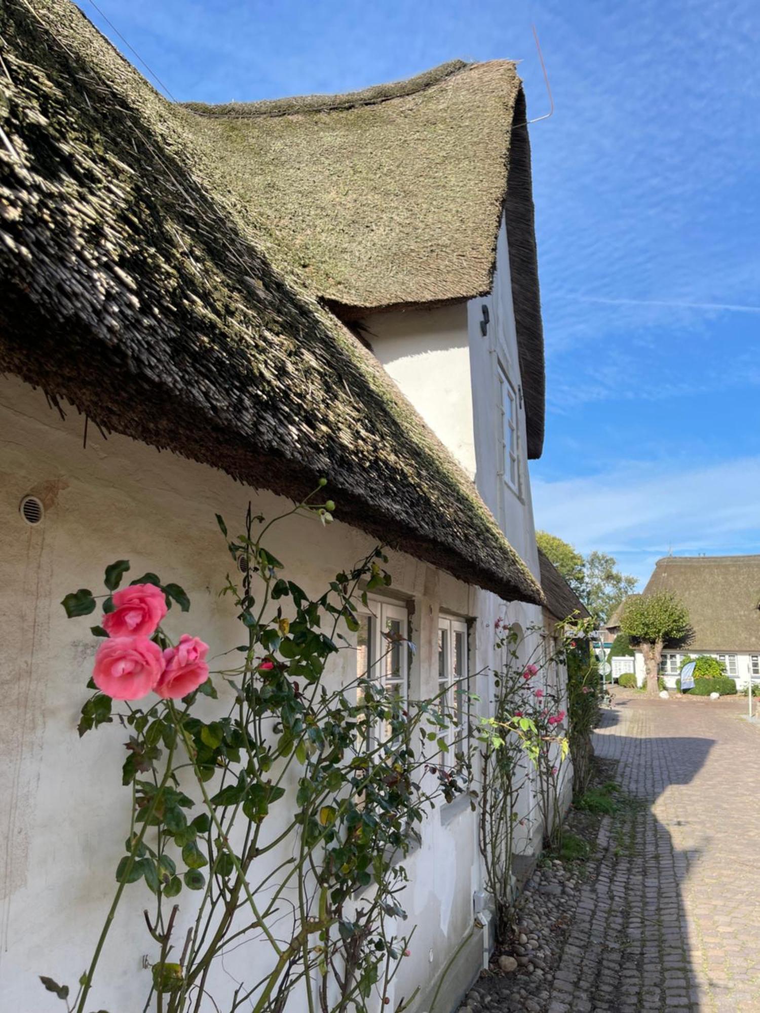 Kapitaenshaus Von 1712 - Neu Saniert Lägenhet Nieblum Exteriör bild
